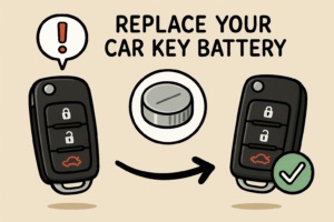 Keyless Entry Battery Change Vehicle Key Battery Replacement | Krabo Locksmiths